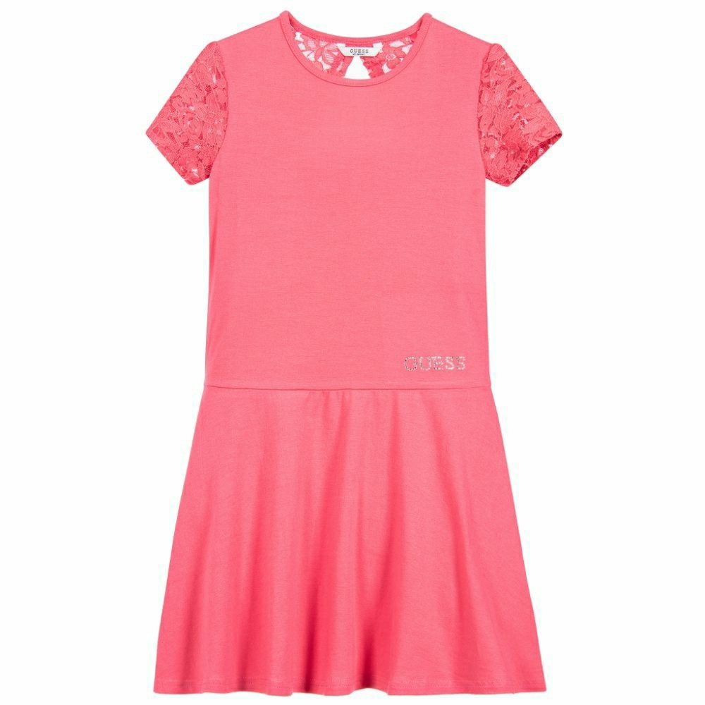 NEW Girls Guess Pink Dress